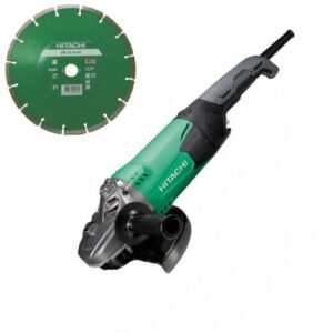HIKOKI Szlifierka G23SW2 W7Z + Tarcza diamentowa