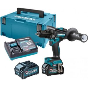 Makita Wiertarko-wkrętarka HP001GM201 udarowa 2-biegowa 2x40V/4,0Ah, Makpac