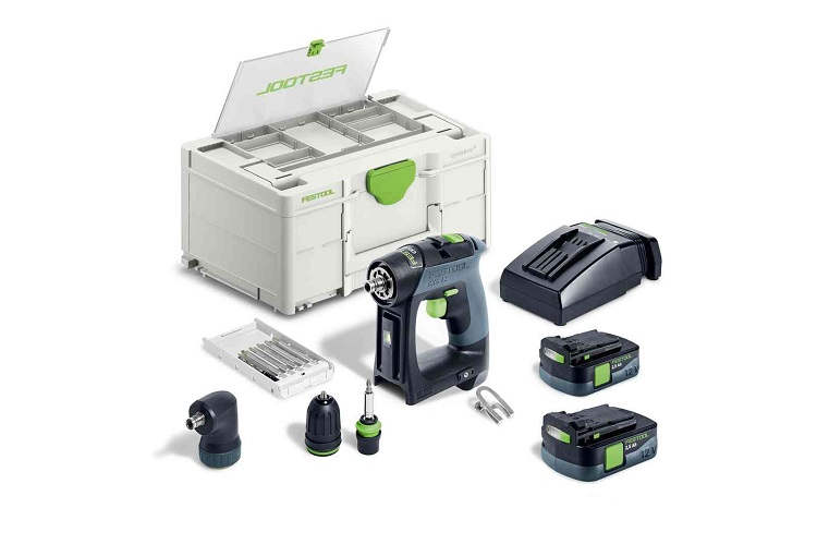 Festool Akumulatorowa wiertarko-wkrętarka CXS12 2,5-Set 576865