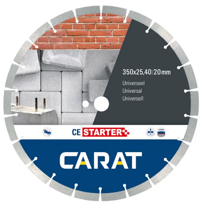 Carat tarcza diamentowa uniwersalna 350x25,4 CES3504200