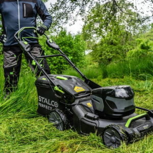 Stalco-Perfect AKU Kosiarka do trawy z napędem  LMP60-51BLSP 51cm + Aku 60V/8Ah