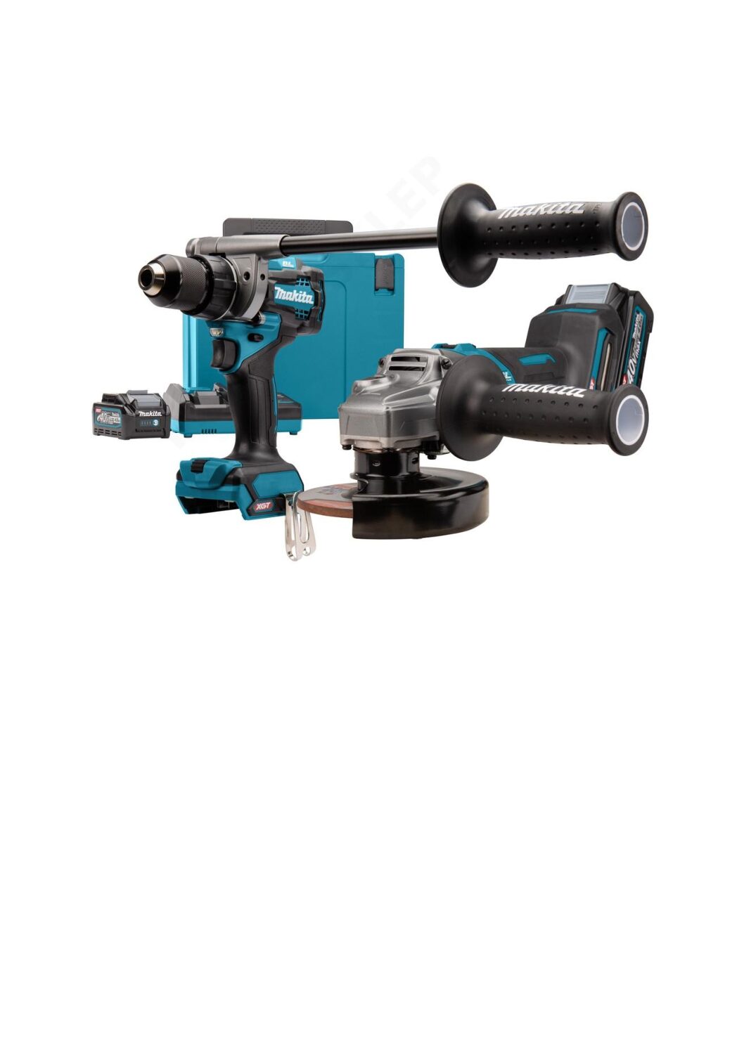 MAKITA ZESTAW SZLIFIERKA GA005+WKRĘTARKA DF001 40V DK0124G201