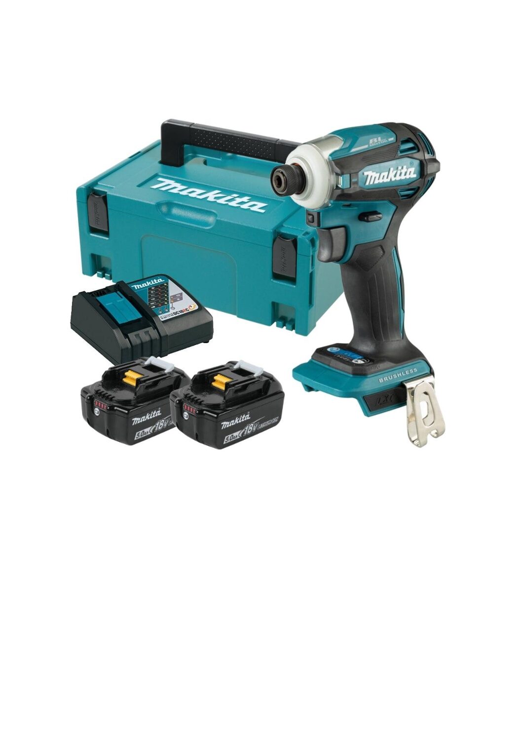 MAKITA ZAKRĘTARKA UDAROWA DTD172RTJ 18V + 2X5AH