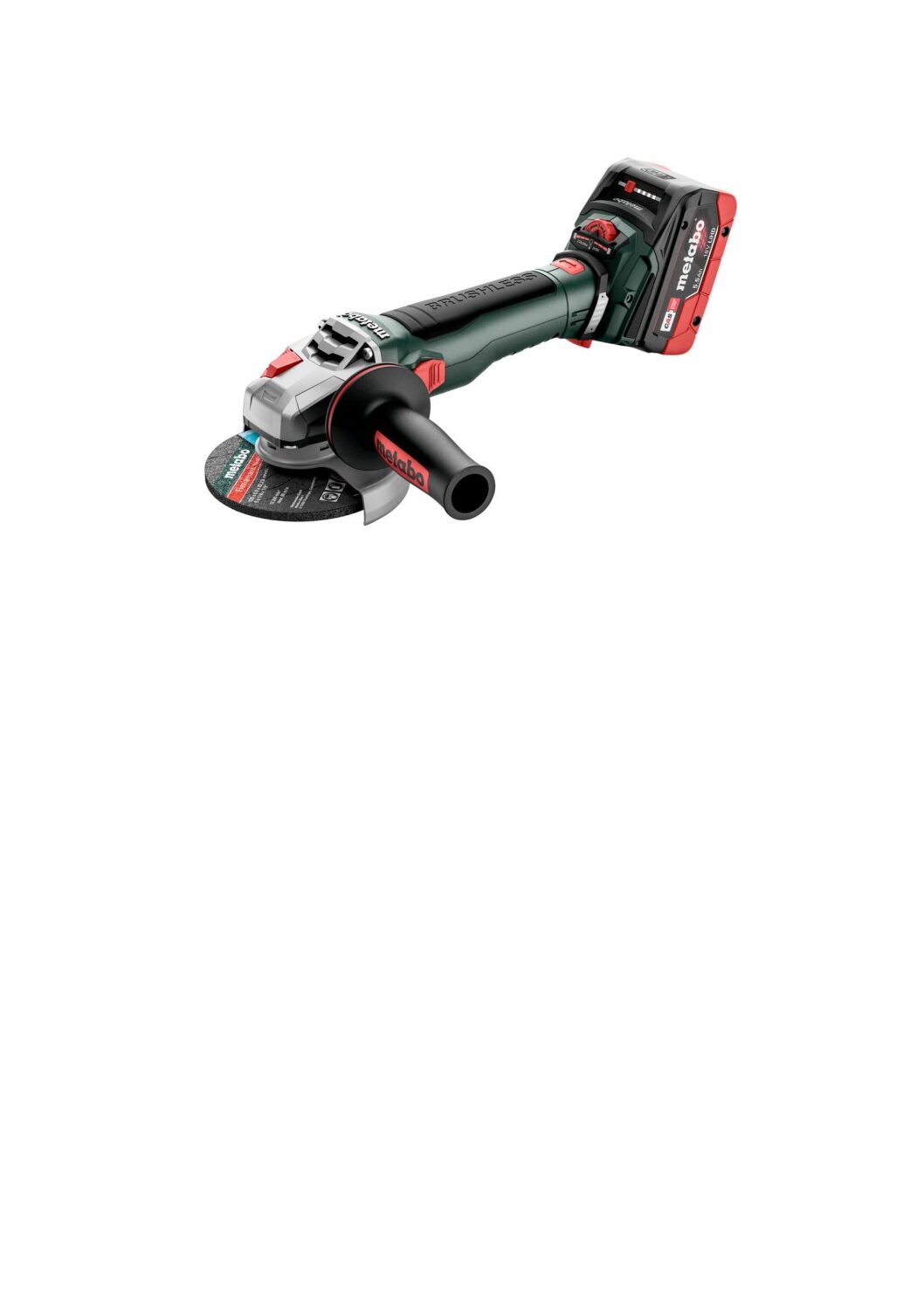 METABO SZLIFIERKA AKU. WVB18LTBL 11-125 QUCIK