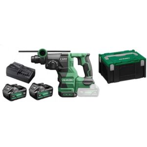 HiKOKI Młotowiertarka AKU DH1826DAWPZ, (18V/2x5.0Ah)